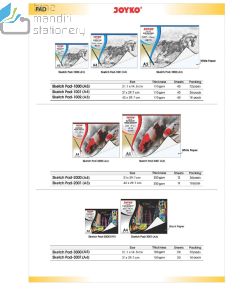 Contoh Cat Air & Cat Akrilik merk Joyko