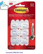 Macam macam stationery Command 17006 Mini Hooks Kaitan Mini Dinding dan gambarnya