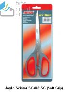 Gambar Gunting Serbaguna Kertas dan Kain Joyko Scissors SC-848 SG (Soft Grip) merek Joyko