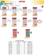 Contoh Stiker Joyko Self-Adhesive Labels SALB-1719 (16mm) merek Joyko